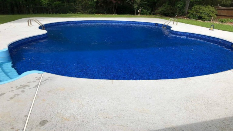 diy vinyl pool