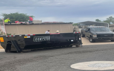 Rent a Dumpster in Phoenix, AZ, to Make Cleaning Up Your Property More Efficient