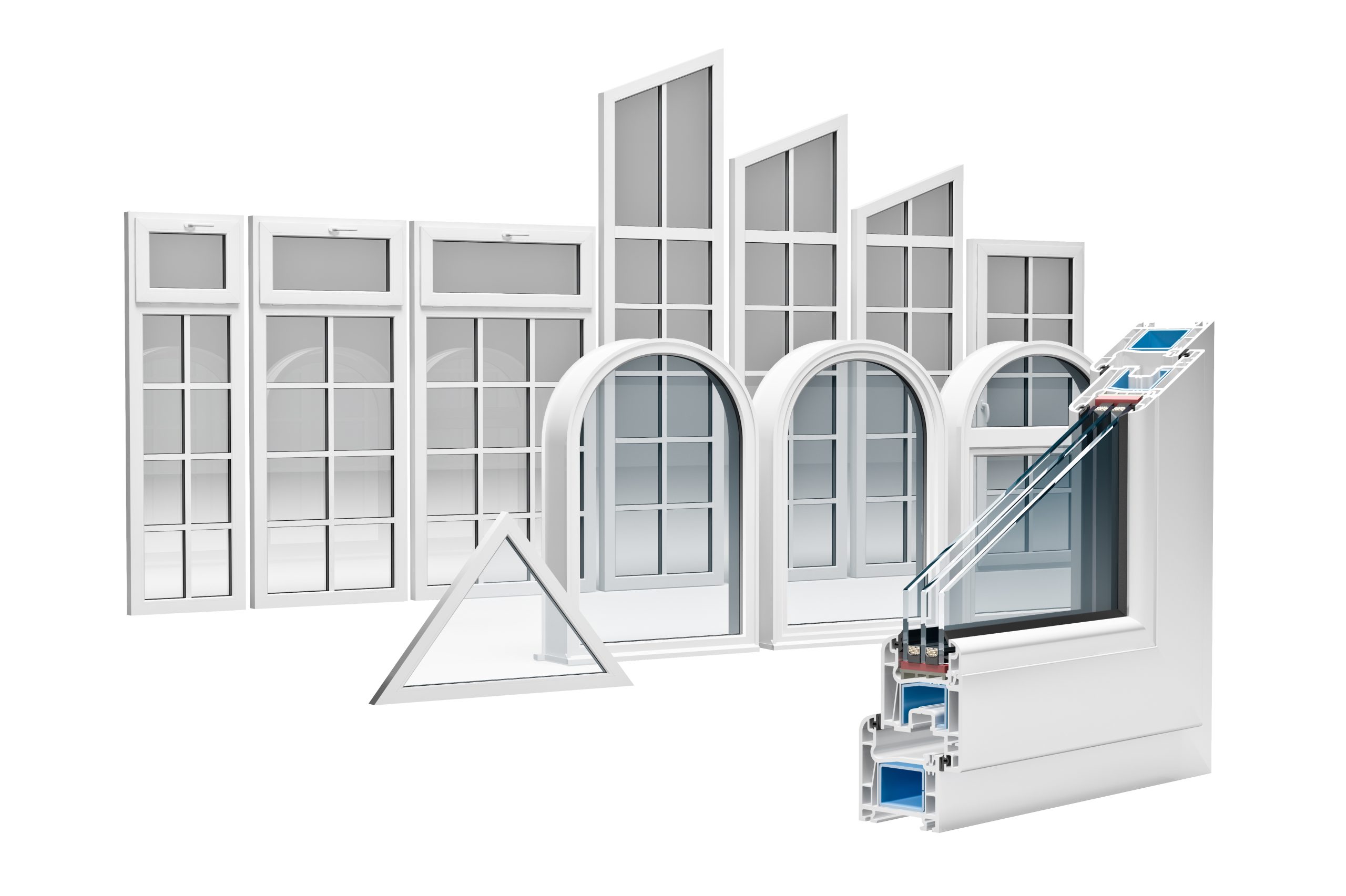 Windows section on leaves backgrounds