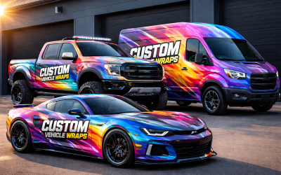 Boost Your Business Visibility Using Custom Vehicle Wraps in Lafayette, LA for Maximum Impact