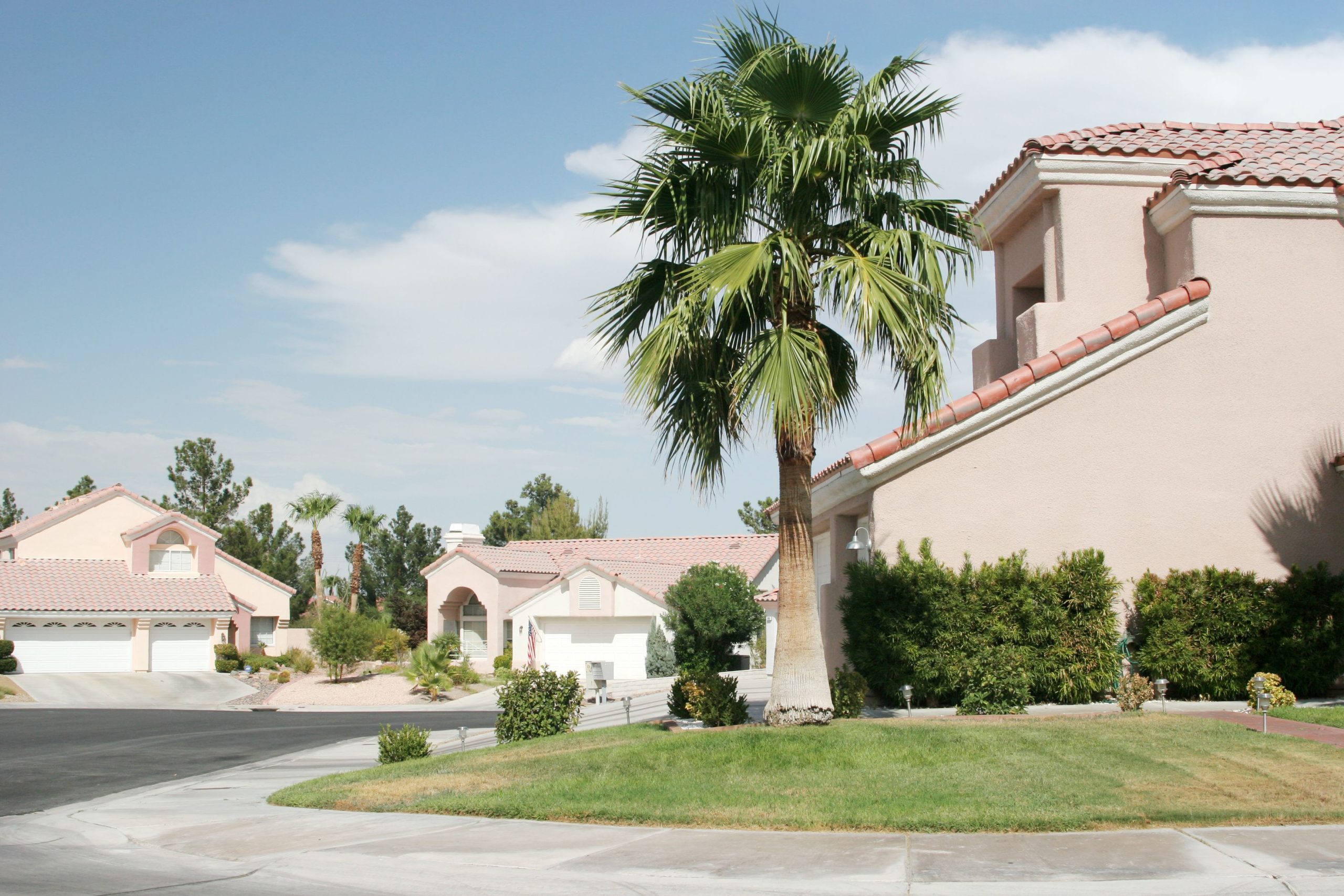 Homes in a southwest neighborhood